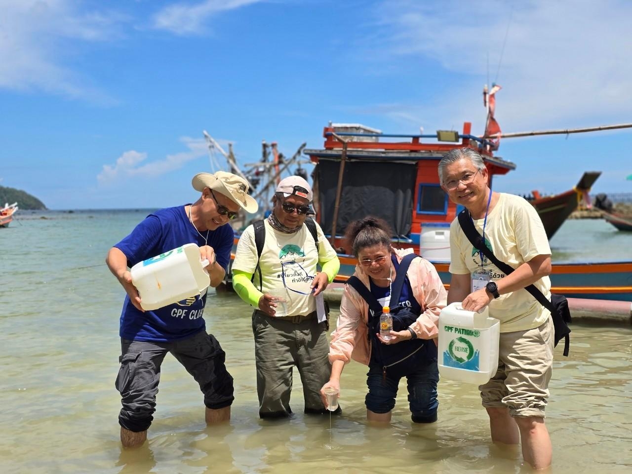 CP Foods Boosts Thai Sea Conservation with Crab Release, Mangrove Planting, and Beach Cleanup in Chumphon